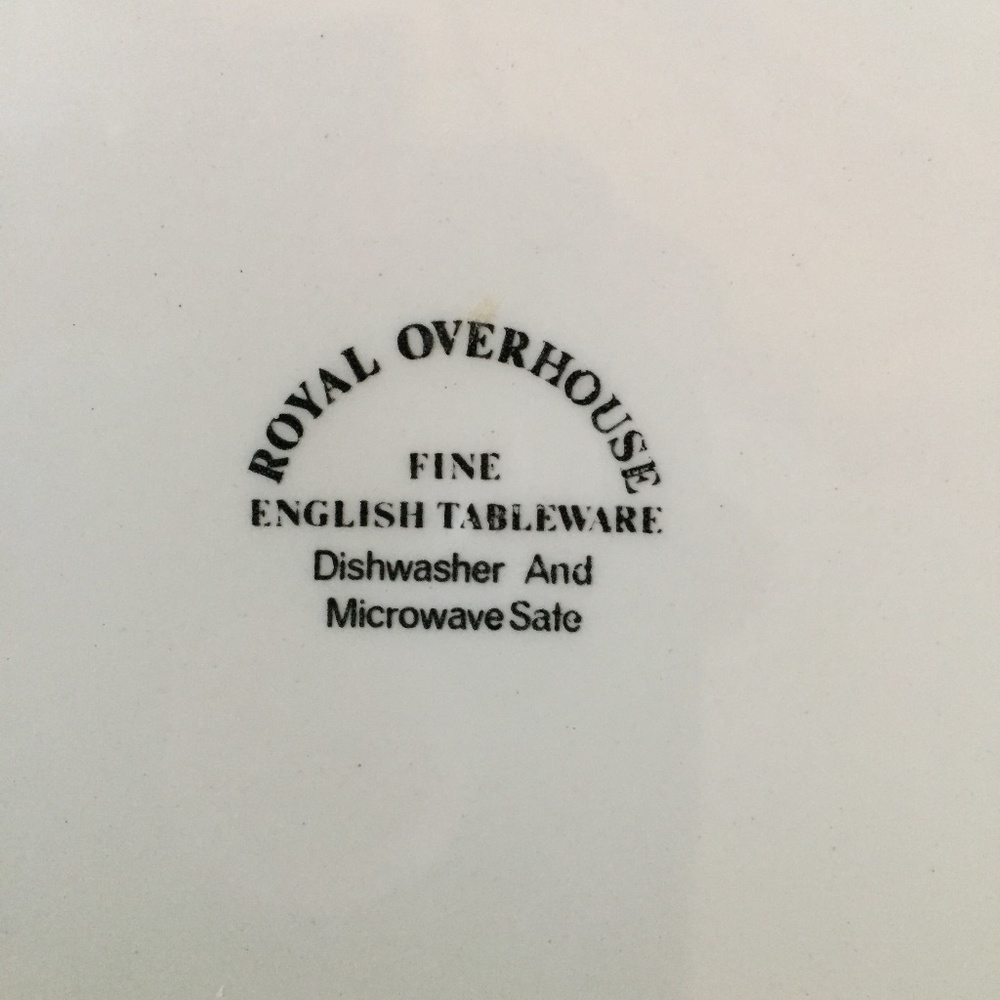 RARE ROYAL OVERHOUSE THE CAFE THE MENU ROYAL STAFFORD SHENANGO COLLECTIBLE - Picture 6 of 8